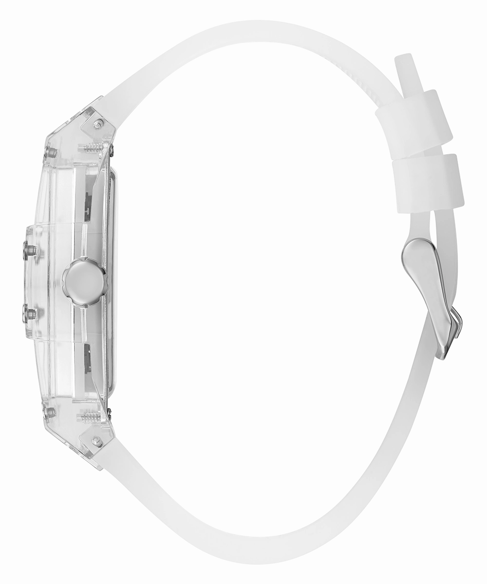 GUESS Mens Clear Multi-function Watch