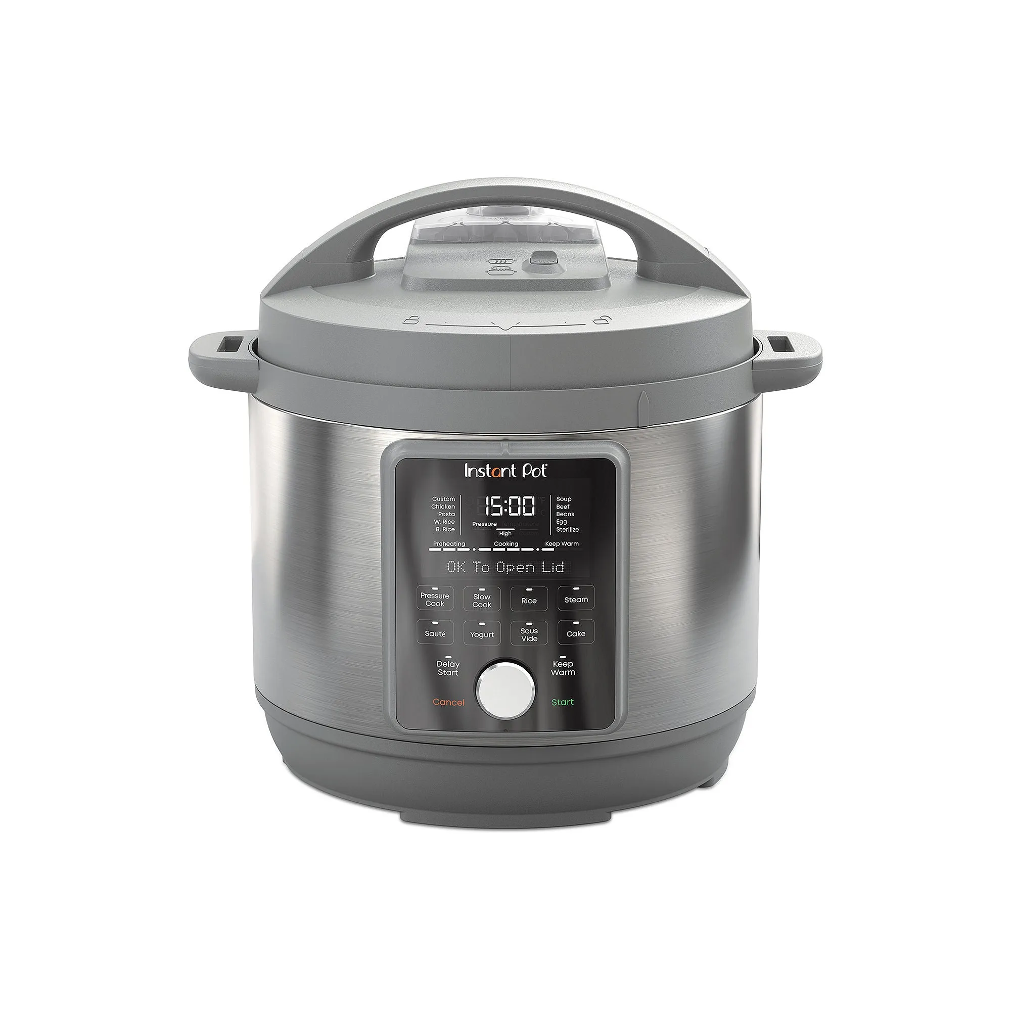 Instant Pot 112-0169-01 6-Quart Whisper Quiet 9-in-1 Electric Pressure Cooker, Slow Cooker, Rice Cooker, Steamer