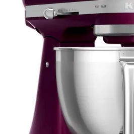 KitchenAid 5 Qt Artisan Stand Mixer in Beetroot Purple - Includes Premium Accessory Pack