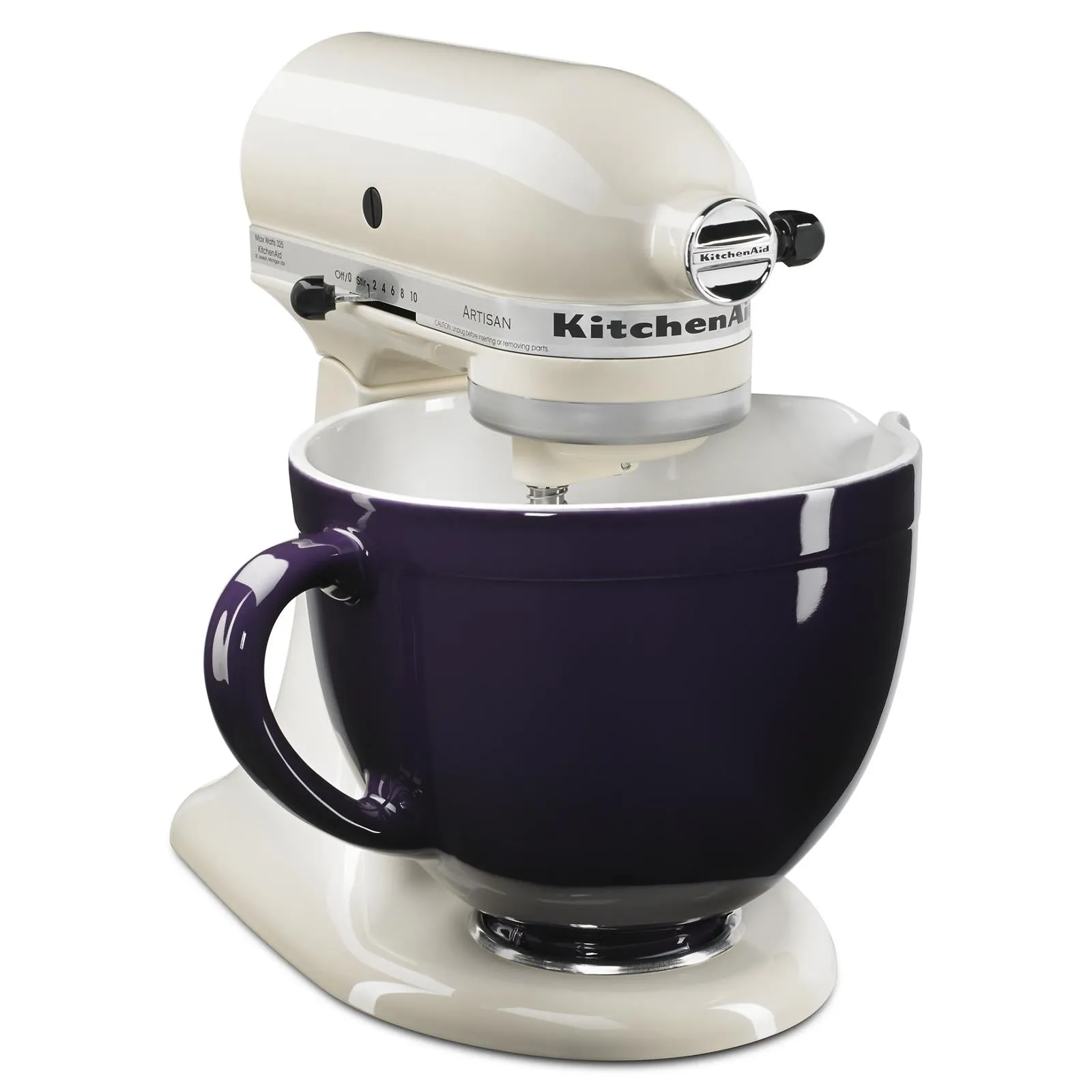 KitchenAid Almond Cream Artisan® Series 5 Quart Tilt-Head Stand Mixer - KSM150PSAC