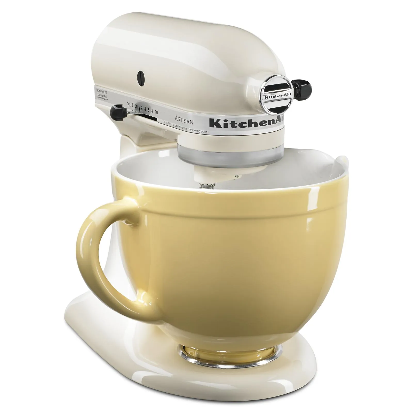 KitchenAid Almond Cream Artisan® Series 5 Quart Tilt-Head Stand Mixer - KSM150PSAC