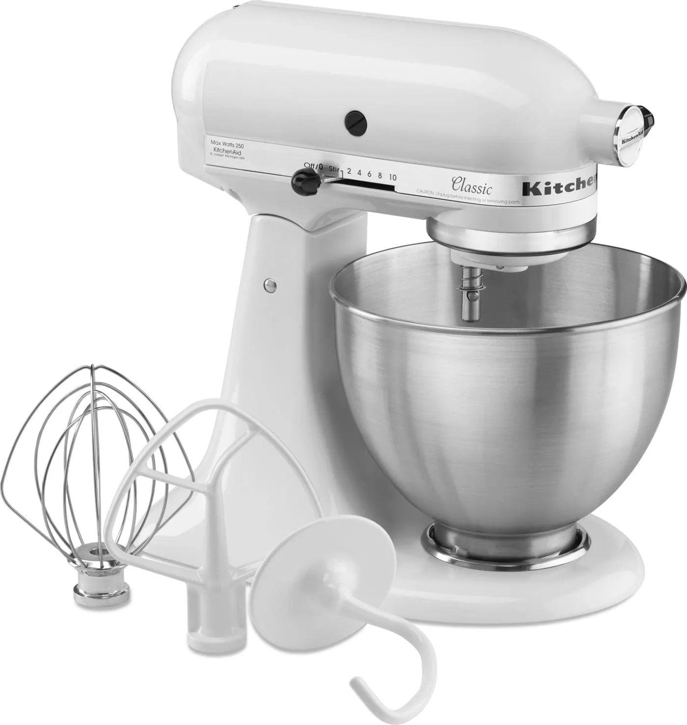 Kitchenaid Classic Series 4.5-Quart Tilt-Head Stand Mixer Canada k45SSWH K45SSOB - In stock now