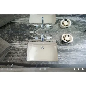 KOHLER K-2215-0 Ladena Undercounter Bathroom Sink, White