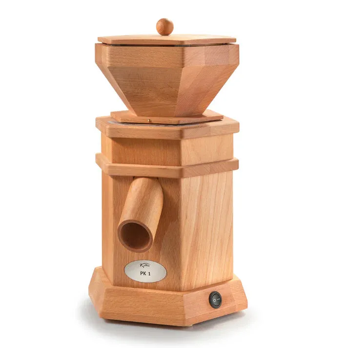 Komo PK1 Electric Grain Mill - 360 Watts - Beechwood - Available Online & In Store