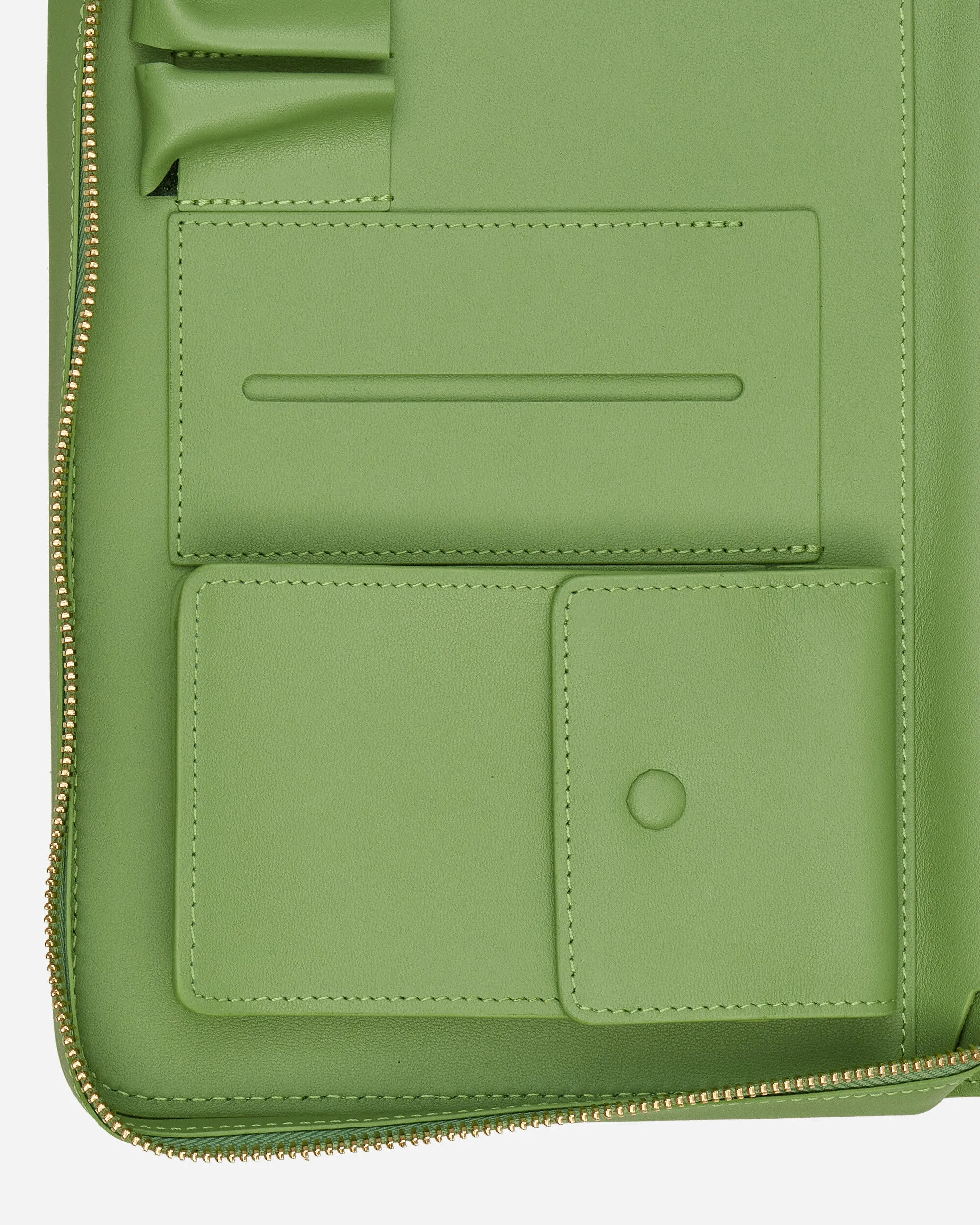 Leather Ceremony Case Green