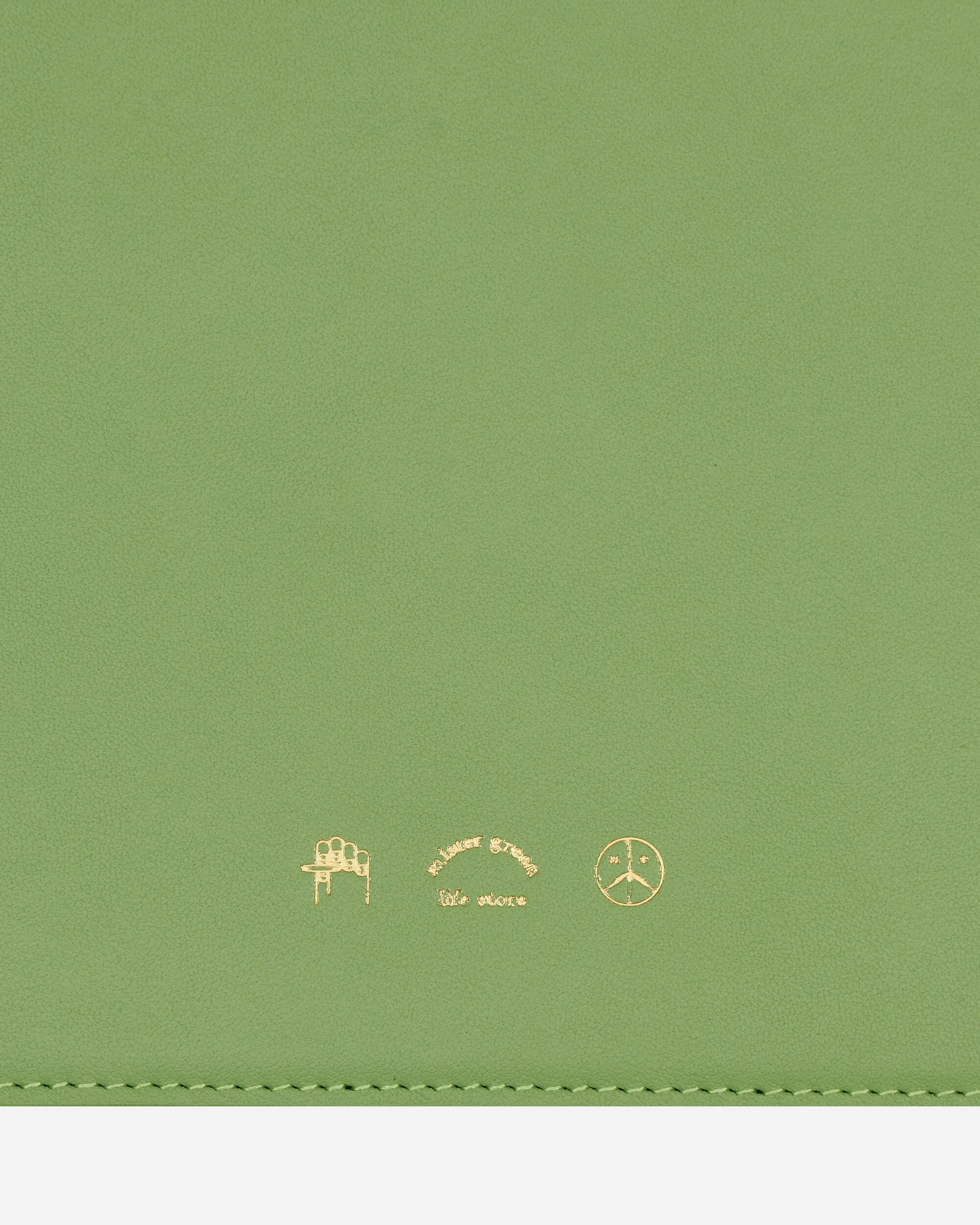 Leather Ceremony Case Green
