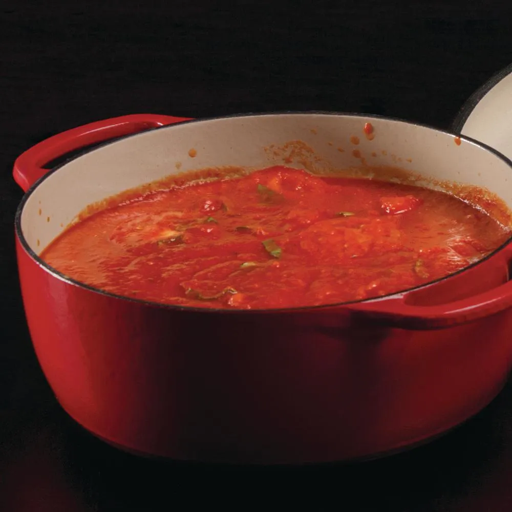 Lodge Manufacturing Company EC7D43 Enameled Cast Iron Dutch Oven, 7.8 Quart - Red