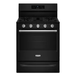 Maytag Black Gas Freestanding Range (5 Cu.Ft.) - MFGS6030RB