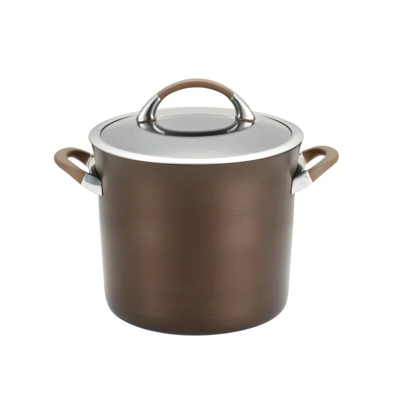 Meyer 82765 Circulon Symmetry Nonstick 11-Piece Cookware Set, Chocolate