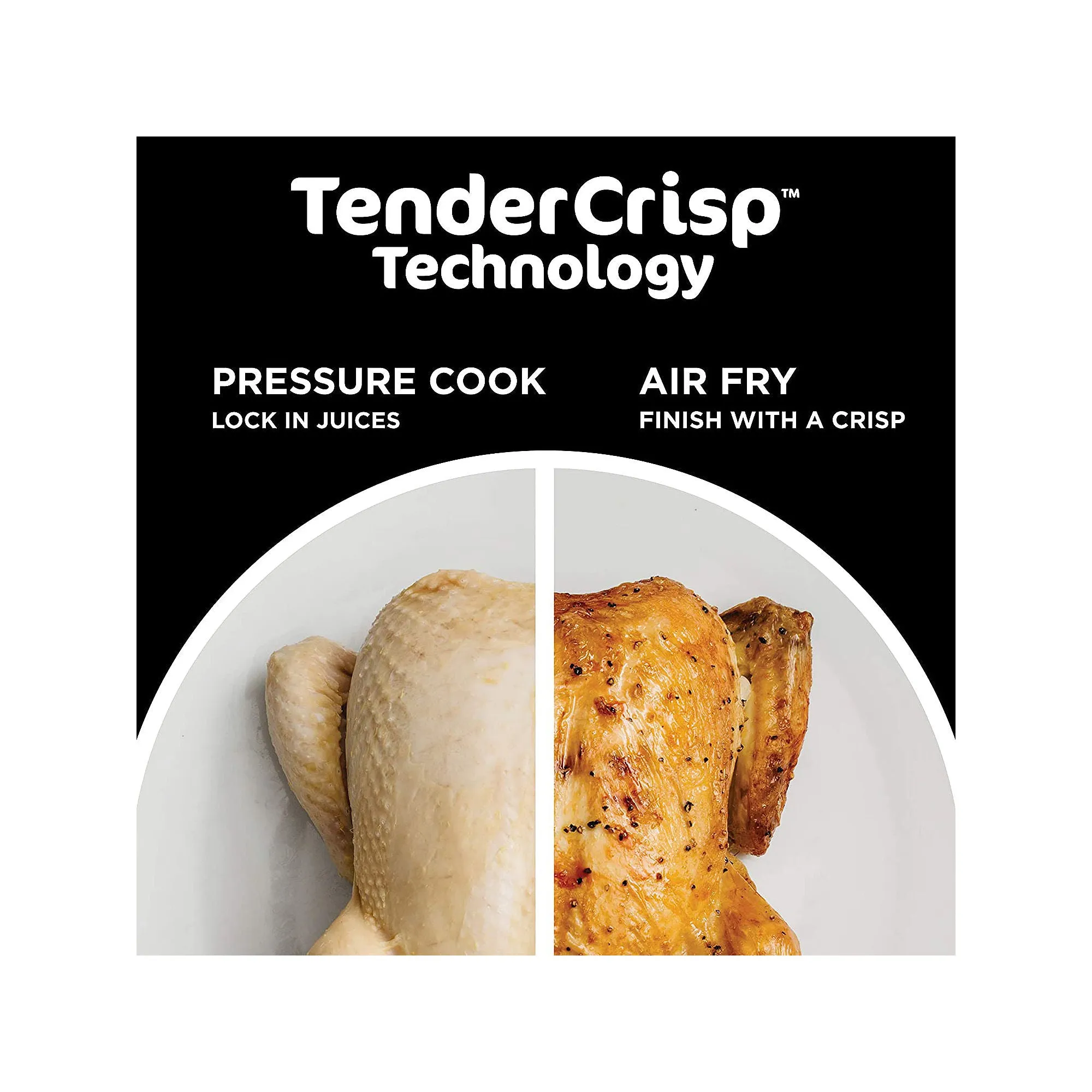 Ninja Foodi TenderCrisp 9-in-1 8-Quart Deluxe XL Pressure Cooker, Stainless Steel FD401