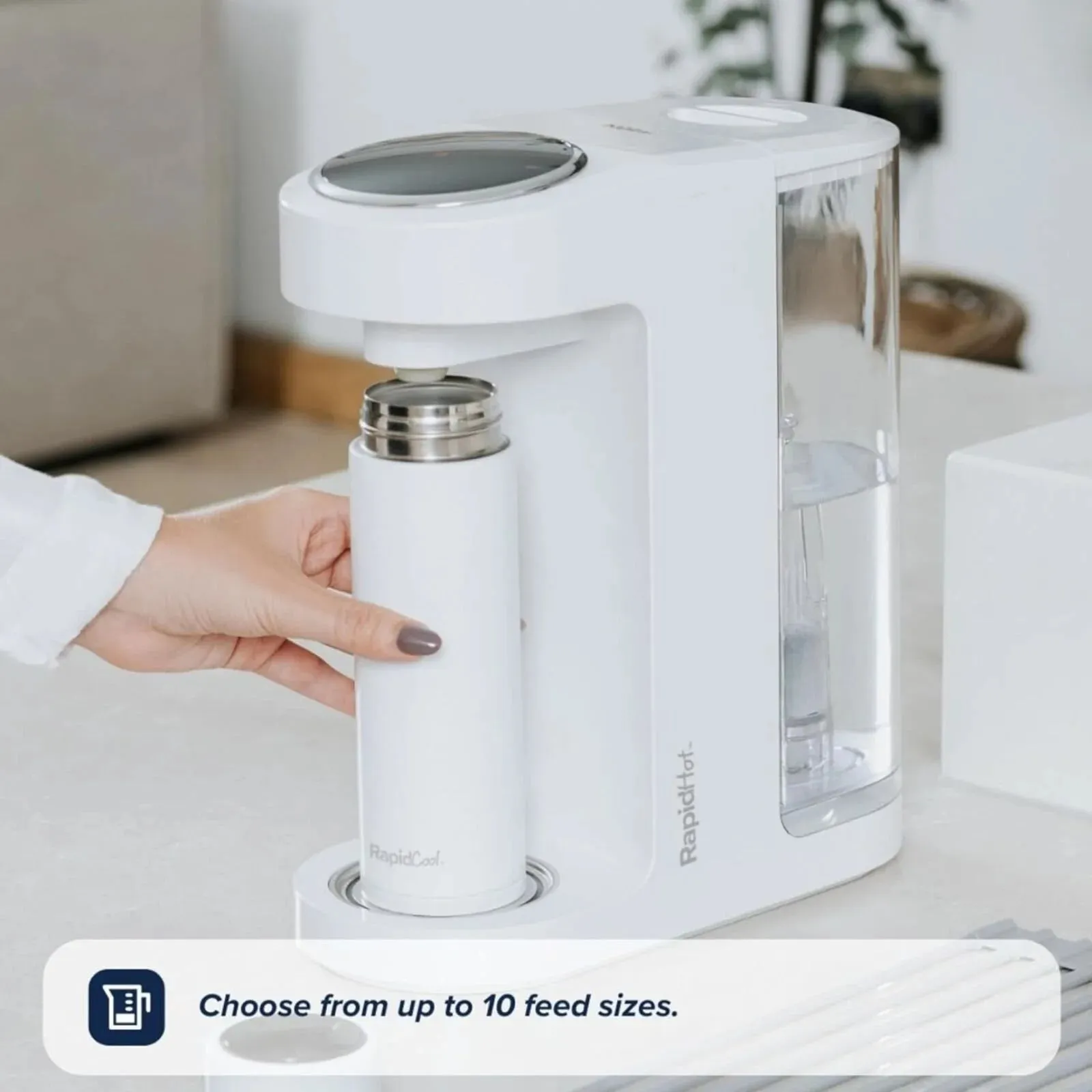 Nuby RapidHot - White