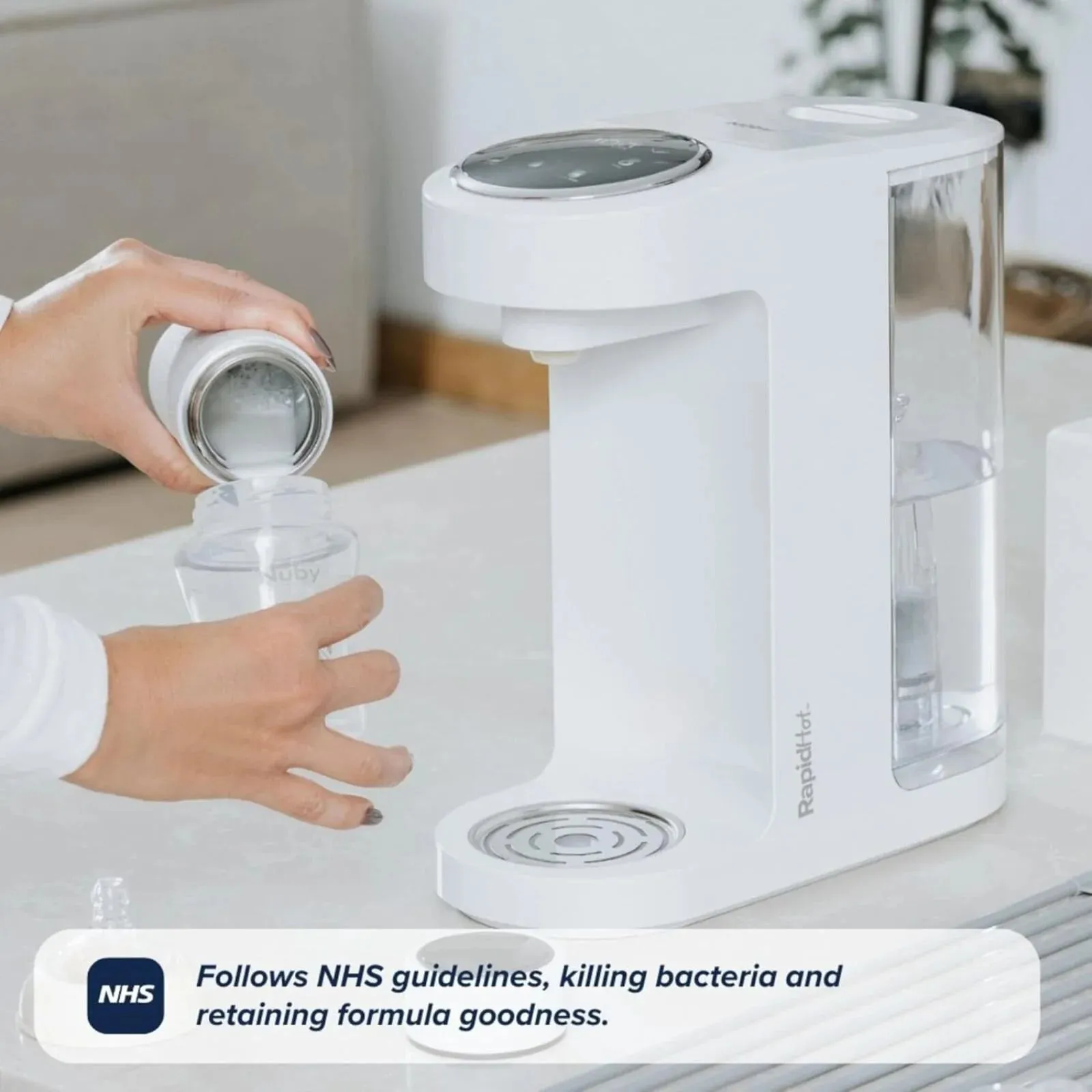 Nuby RapidHot - White