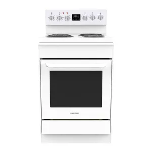 Parmco 600mm White Freestanding 8 Function Stove with Coil Cooktop FS60WR8