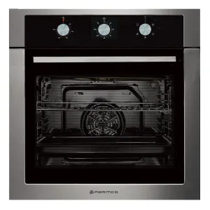 Parmco OX7-3-6S-5-1 600mm 76 Litre 5 Function Stainless Steel Oven