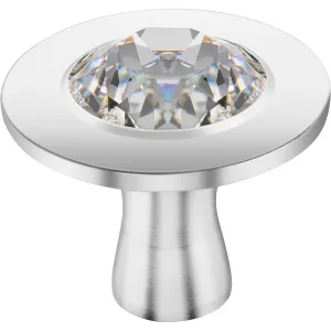 Staub Stainless Steel Knob Adorned With Crystal By Swarovski