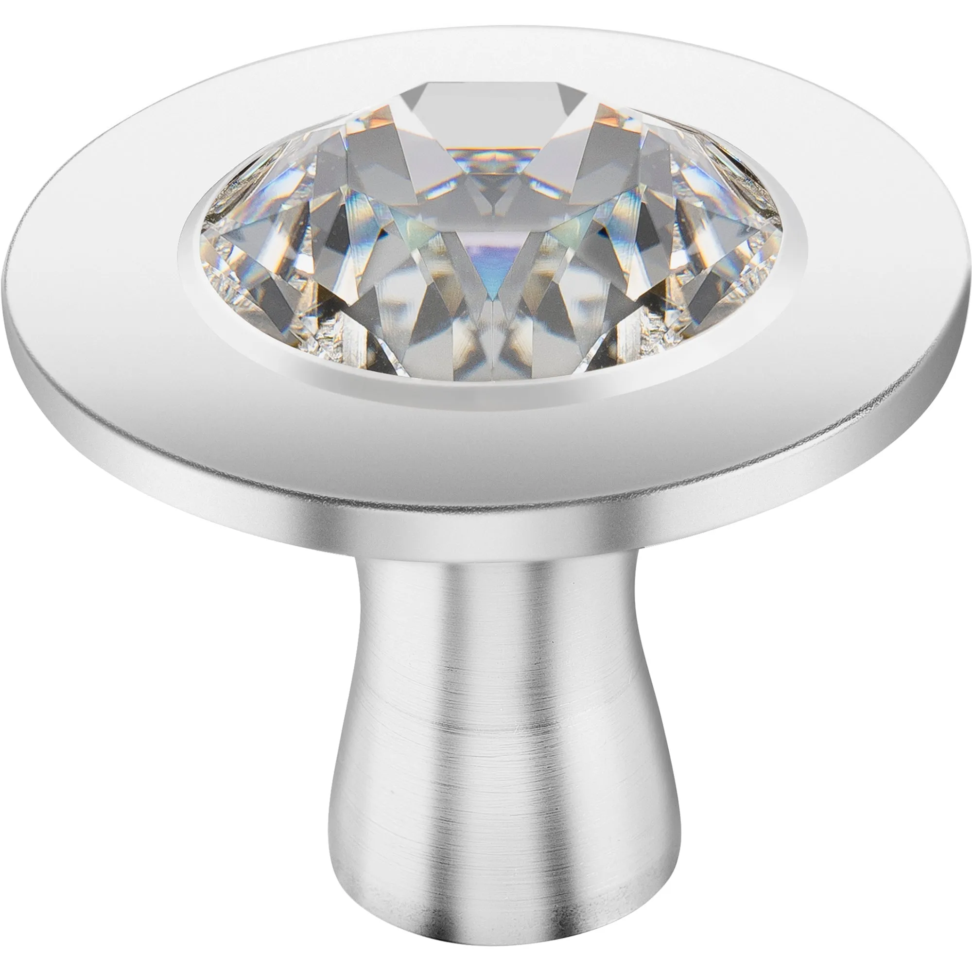 Staub Stainless Steel Knob Adorned With Crystal By Swarovski