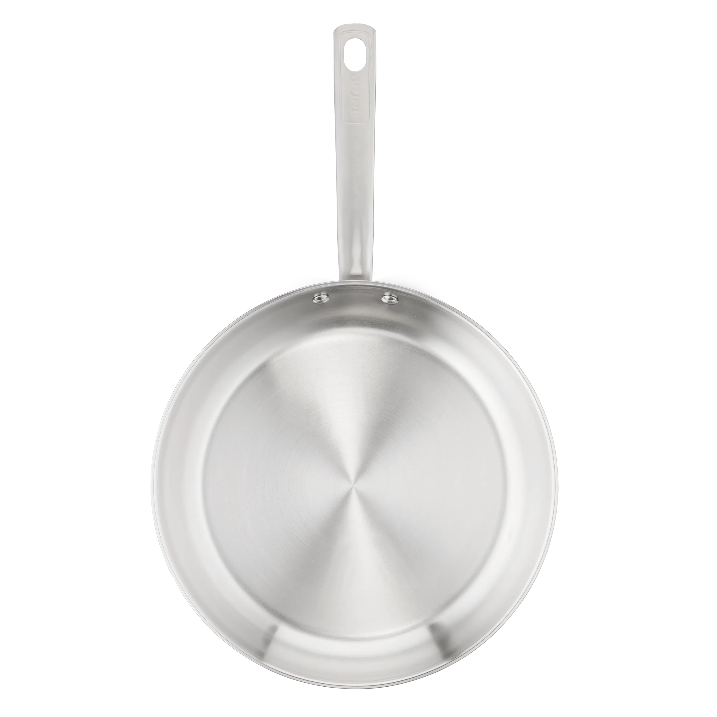 Tefal Virtuoso Induction Stainless Steel Uncoated Twin Frypan 24/28cm
