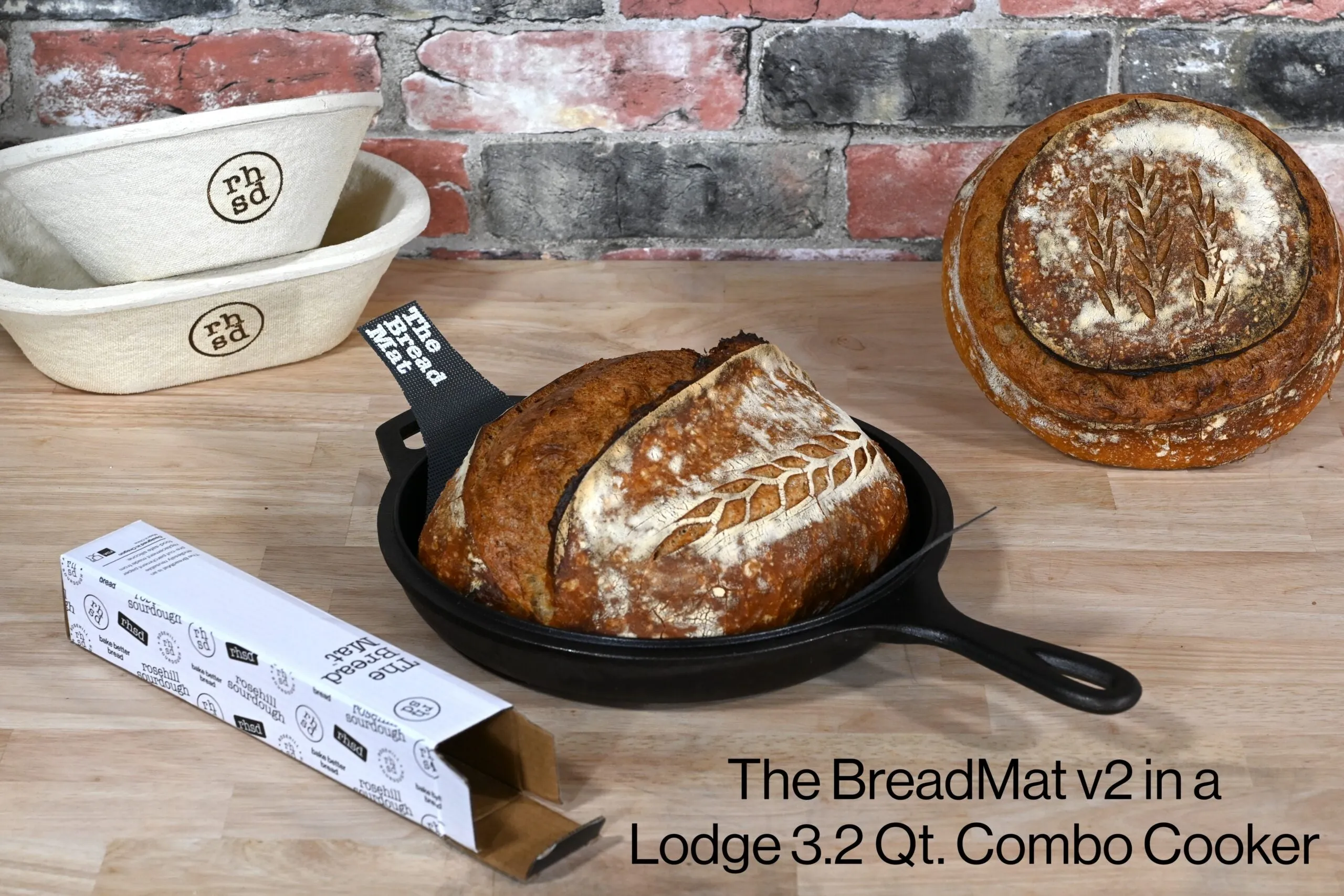 The Bread Mat V2 - Silicone Sourdough Sling