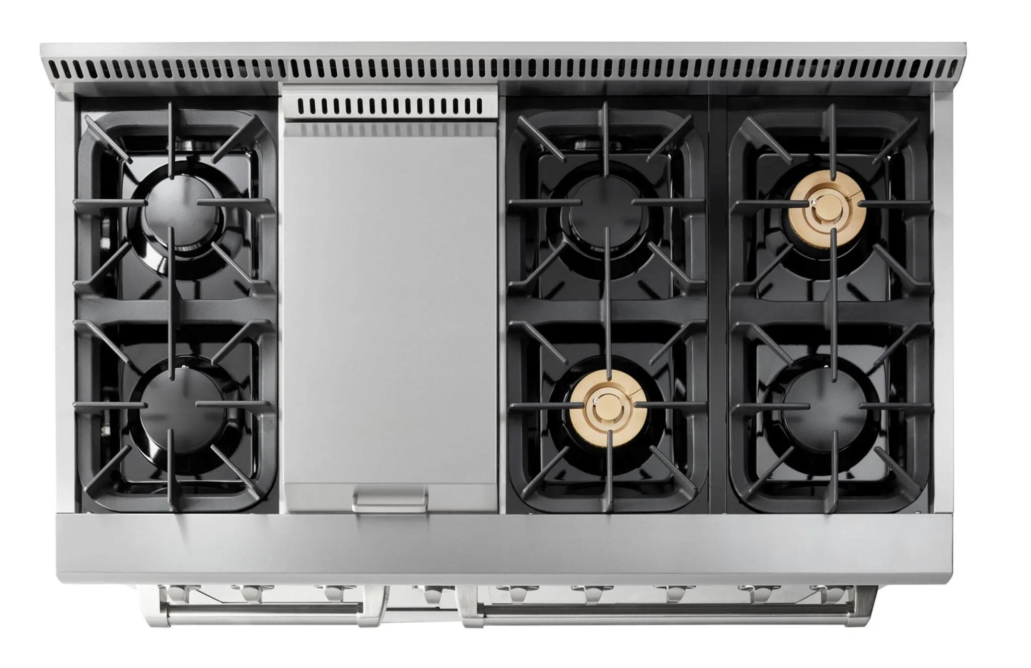 Thor Kitchen Stainless Steel Freestanding Dual Fuel Dual-Oven Range (6.7 Cu.Ft.) - HRD4803U