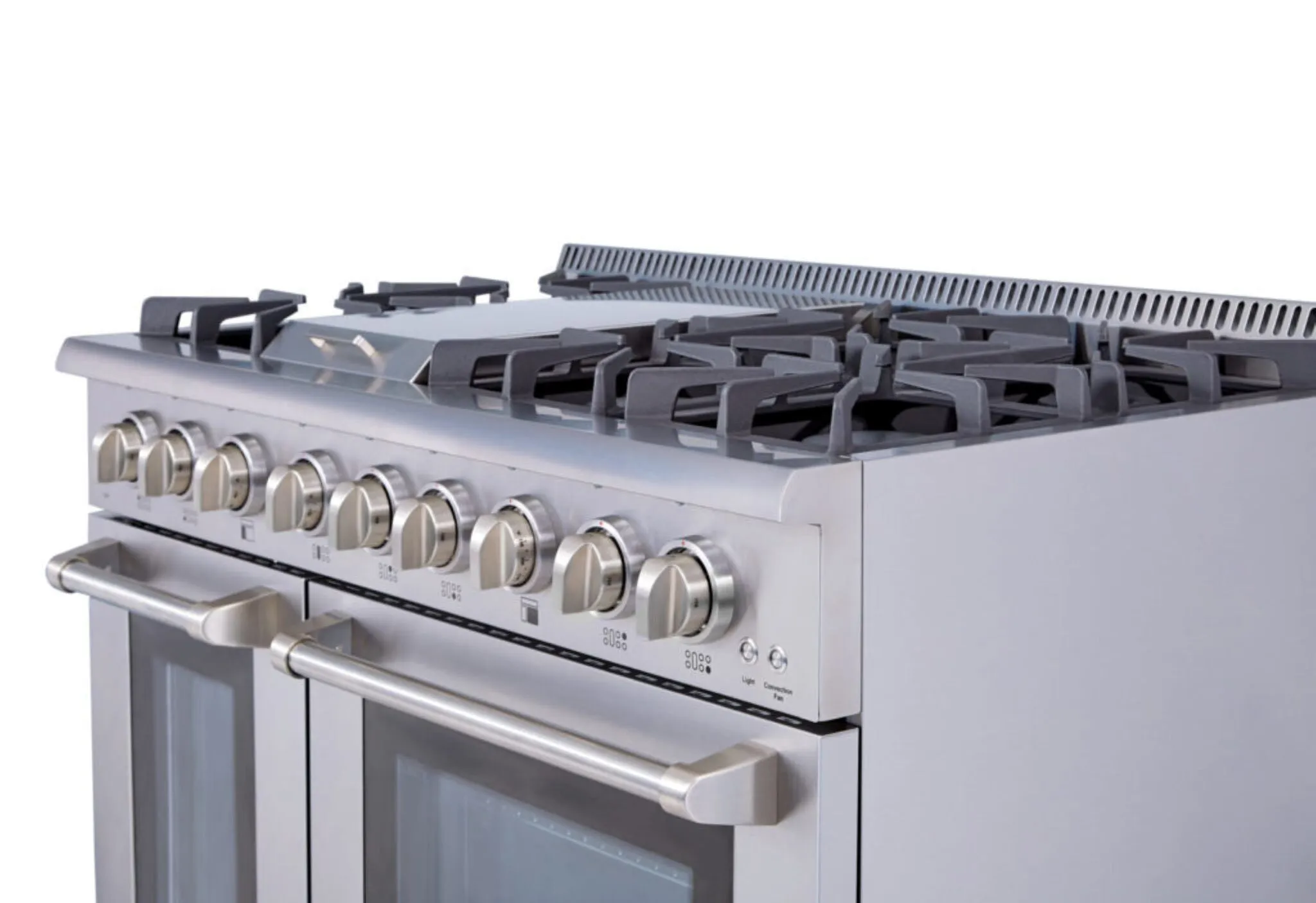 Thor Kitchen Stainless Steel Freestanding Dual Fuel Dual-Oven Range (6.7 Cu.Ft.) - HRD4803U
