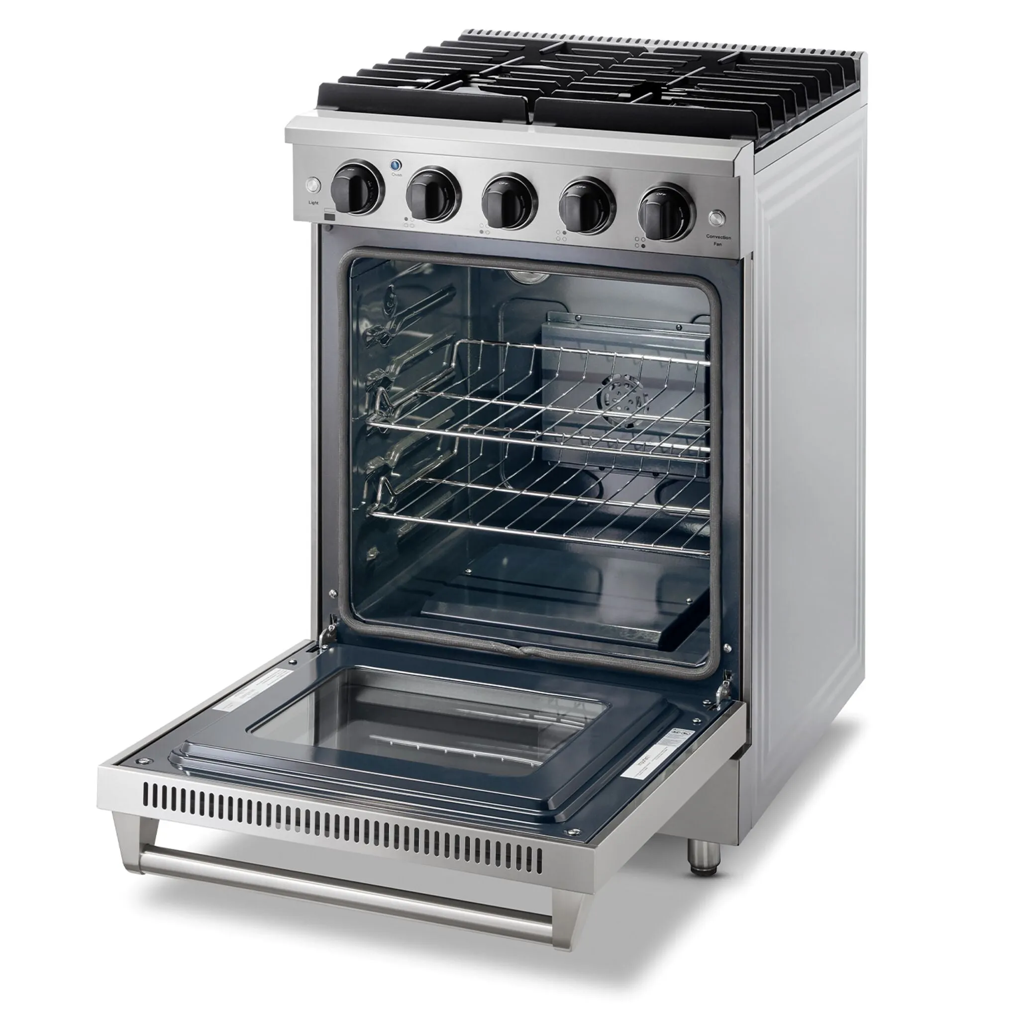 Thor Kitchen Stainless Steel Freestanding Gas Range (3.7 cu.ft.) - LRG2401U
