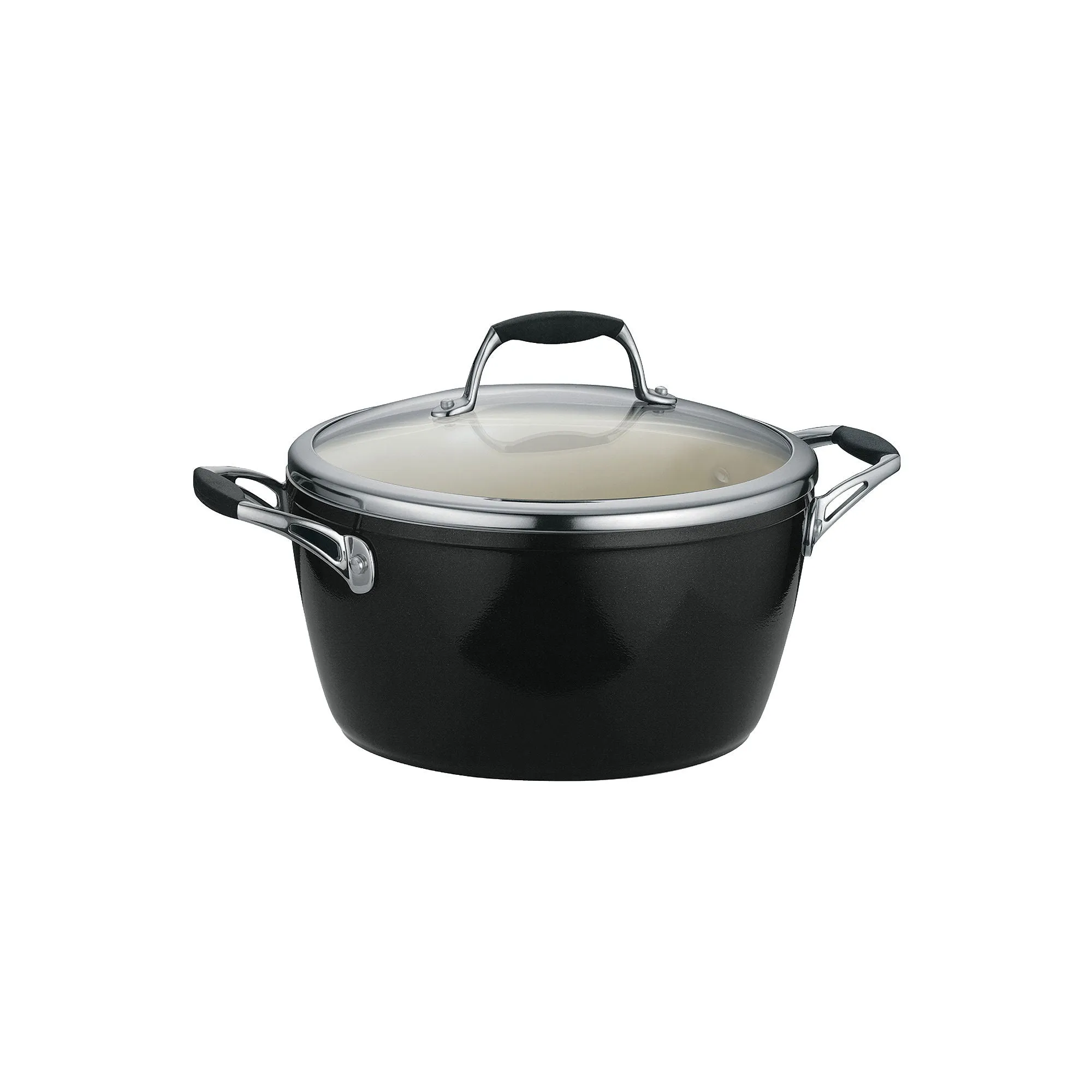 Tramontina 80110/026DS Gourmet 5-qt. Ceramica Dutch Oven, One Size, Black