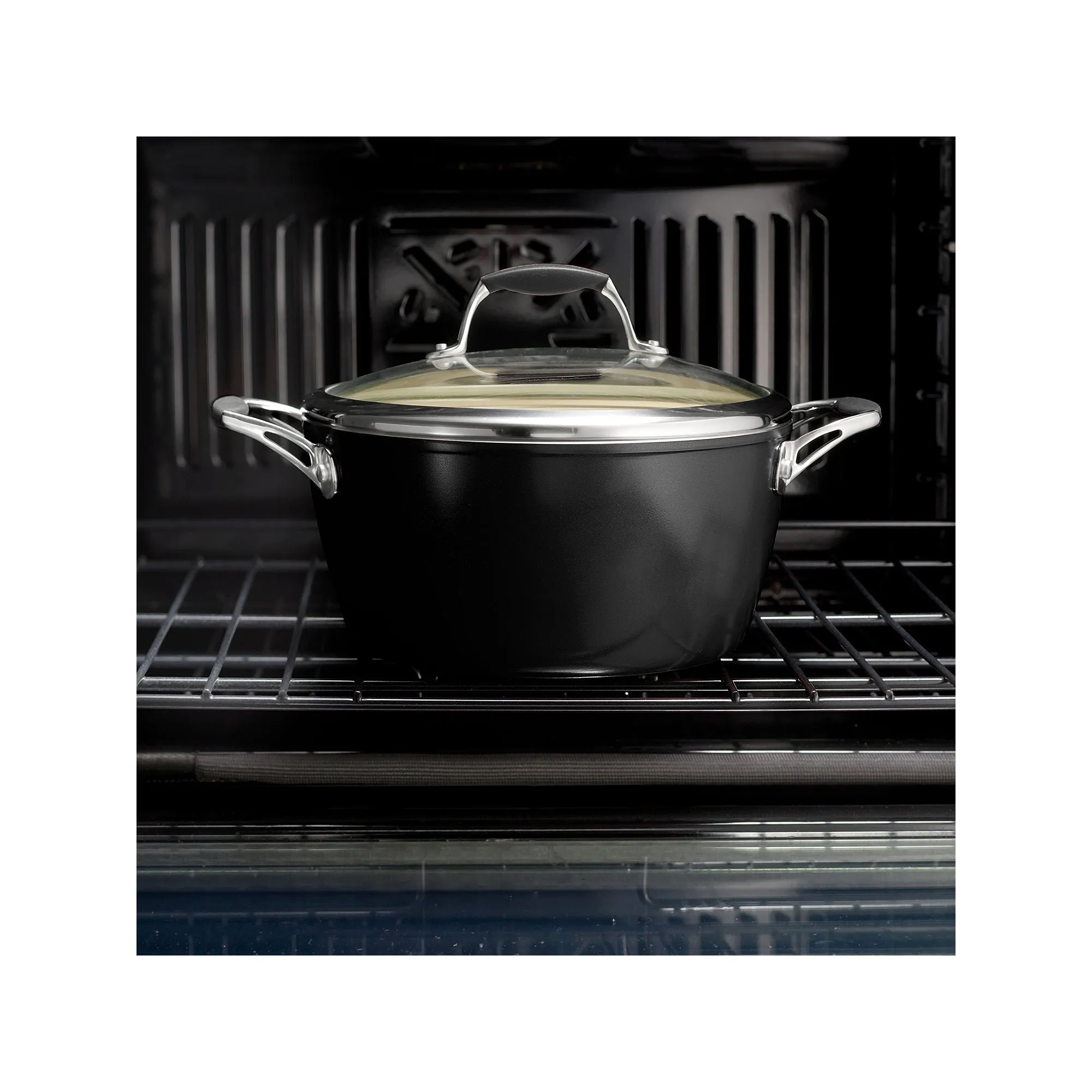 Tramontina 80110/026DS Gourmet 5-qt. Ceramica Dutch Oven, One Size, Black