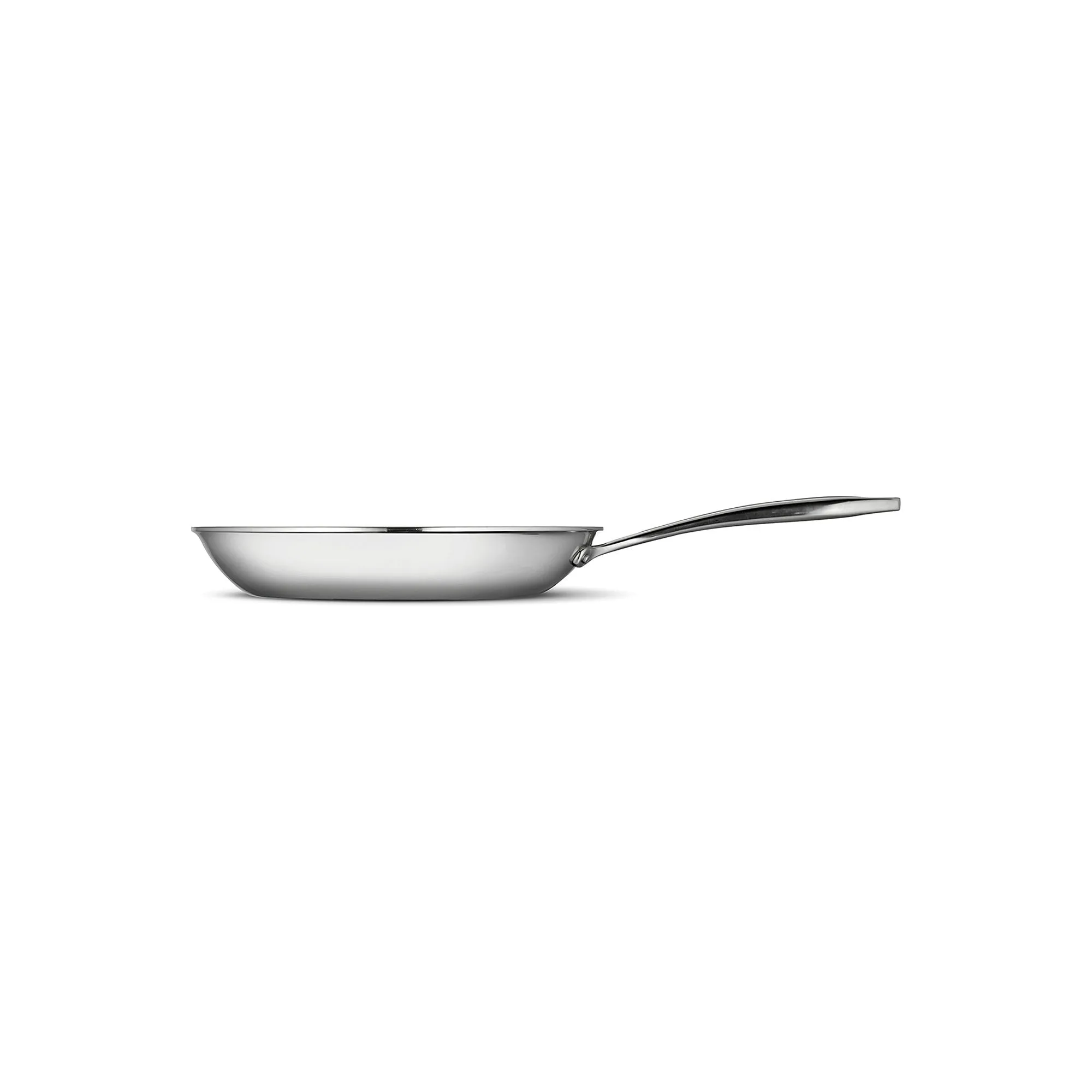Tramontina Gourmet Tri-Ply Clad Stainless Steel Induction-Ready Fry Pan 80116/005DS - STAINLESS STEEL ONE SIZE