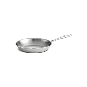 Tramontina Gourmet Tri-Ply Clad Stainless Steel Induction-Ready Fry Pan 80116/005DS - STAINLESS STEEL ONE SIZE