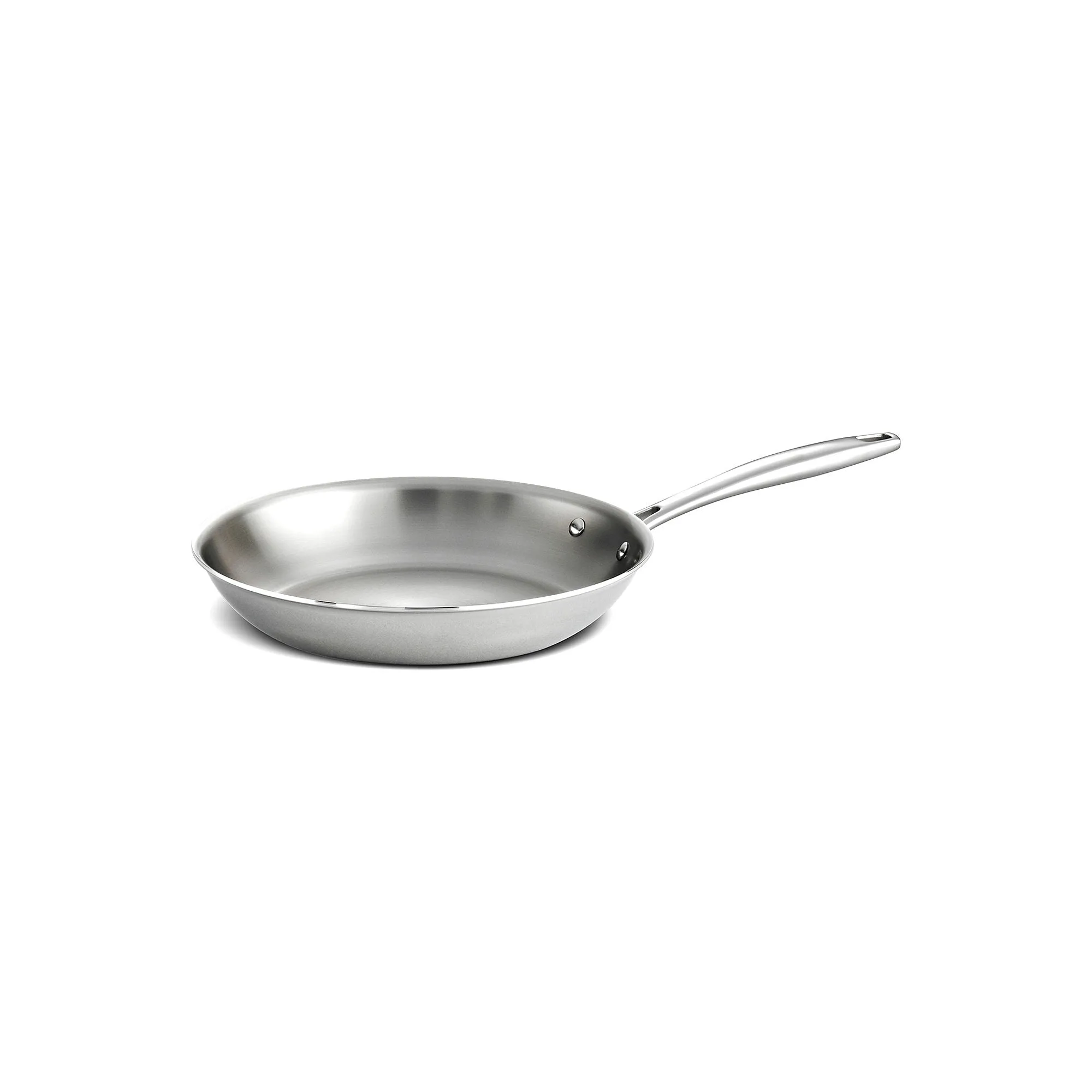 Tramontina Gourmet Tri-Ply Clad Stainless Steel Induction-Ready Fry Pan 80116/005DS - STAINLESS STEEL ONE SIZE